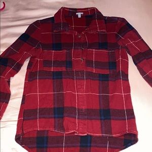 Flannel top